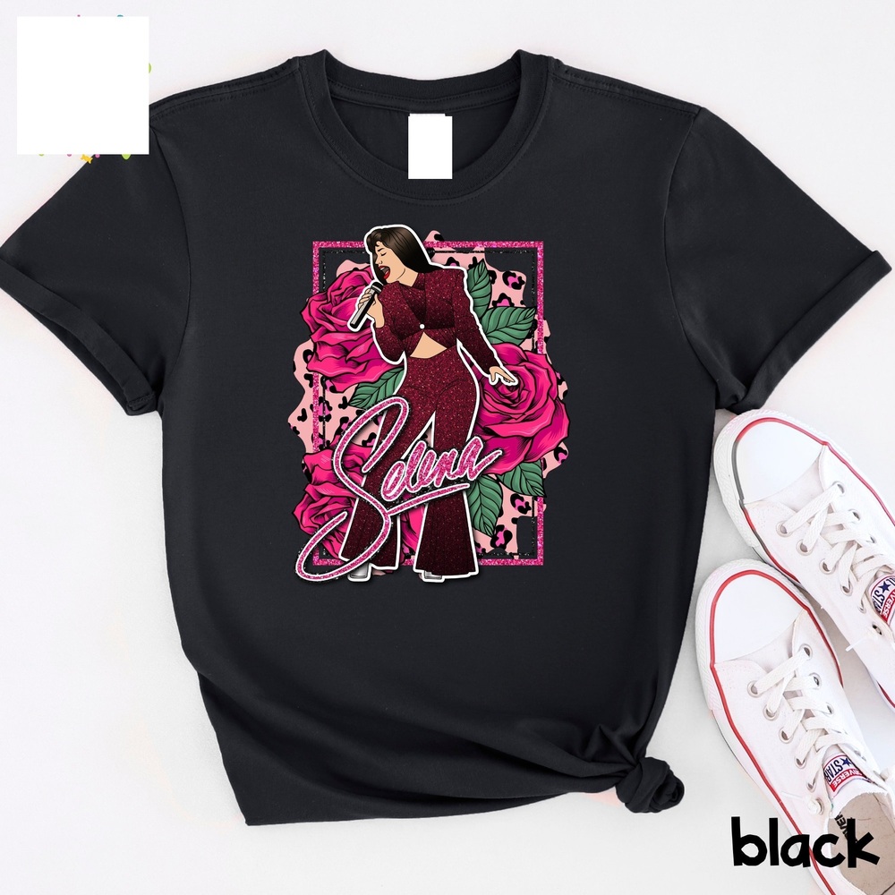 Selena T Shirt Black Unisex